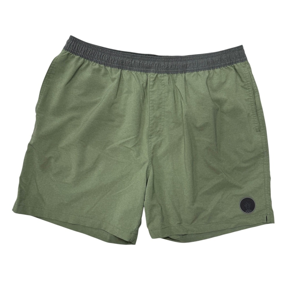 Chubbies The Smoothies 5.5" Shorts Mens XL Olive Green Hybrid Stretch Casual